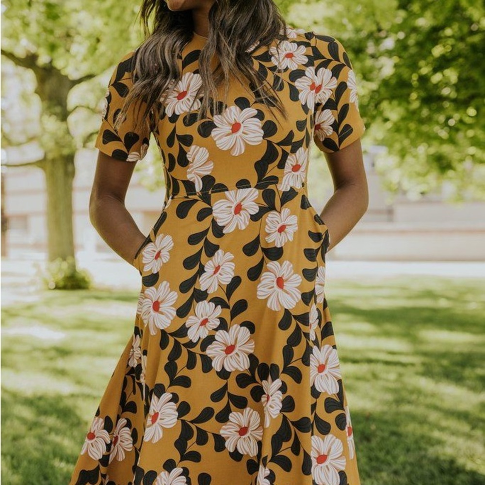 Freya Floral Dress